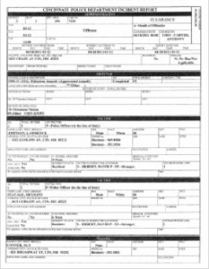 Homicide Incident Report